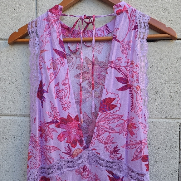 Free People | She Moves Floral Tunic Dress NEW - Picture 11 of 13